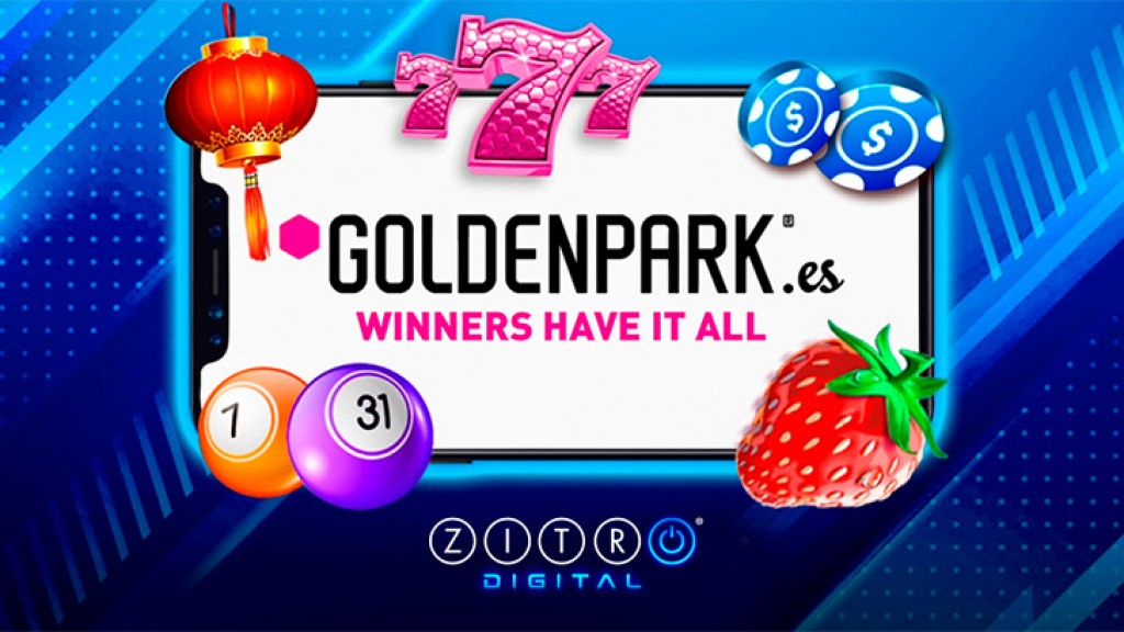 goldenpark.es adds Zitro´s digital portfolio to its current online game offer