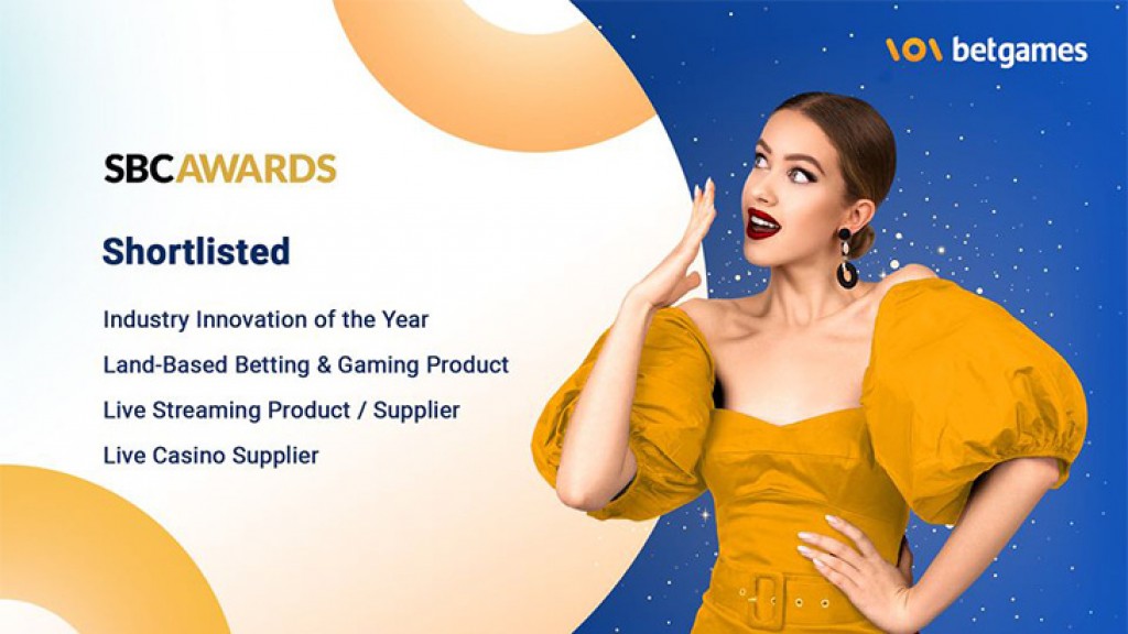 BetGames is nominated for four 2021 SBC Awards