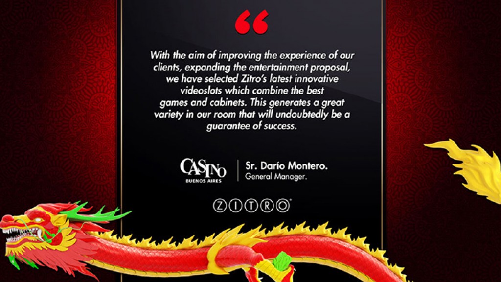 Casino de Buenos Aires bets once again, by Zitro