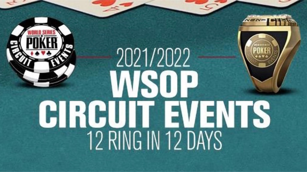 Live World Series of Poker Circuit events to return this November