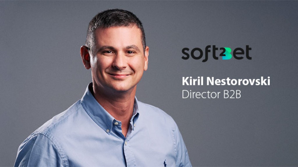 Kiril Nestorovski joins Soft2Bet as new Director of B2B