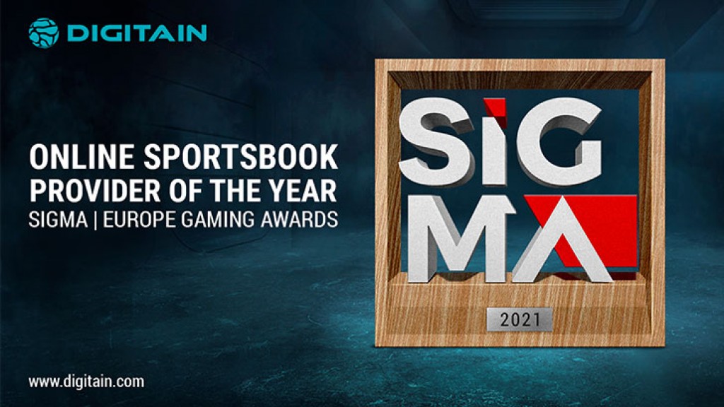 Digitain Wins Online Sportsbook Provider of The Year at SiGMA Awards 2021