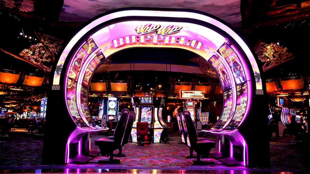Aristocrat Gaming´s™ Groundbreaking Neptune Canopy™ Launches at Mohegan Sun
