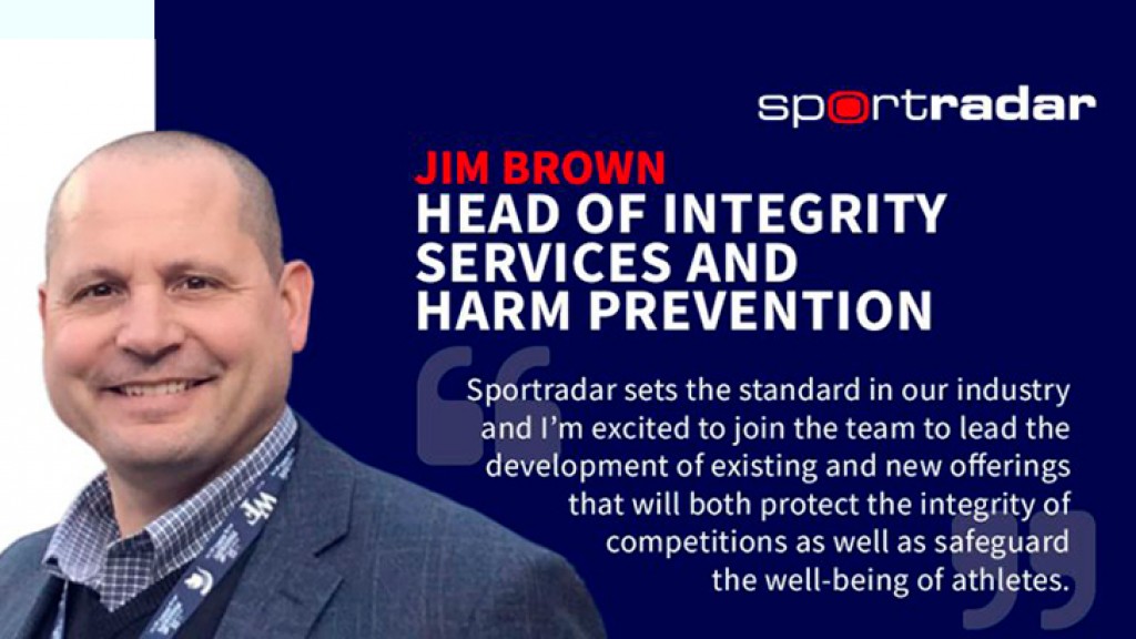 Sportradar Hires Former NCAA Executive Jim Brown to Bolster Integrity Services in the U.S.