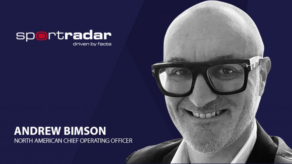 Sportradar Appoints Former Bloomberg Executive Andrew Bimson North American Chief Operating Officer