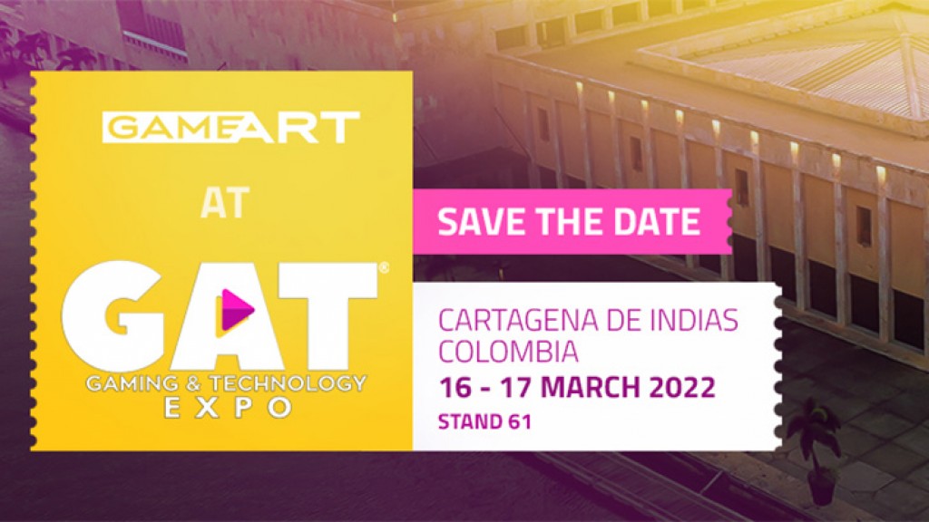 GameArt to Exhibit at GAT Gaming & Technology Expo 2022 in Colombia