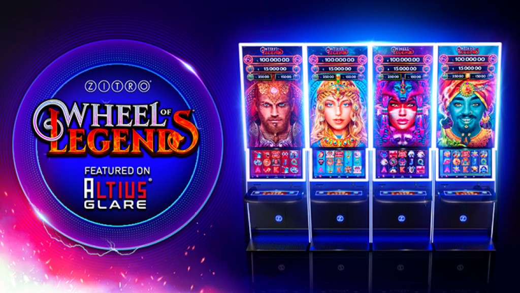 Zitro Announces The Worldwide Launch of Wheel of Legends on Its Stellar Cabinet: Altius Glare