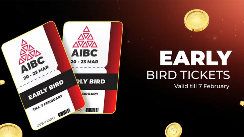 Registration opens with early bird tickets for AIBC Dubai