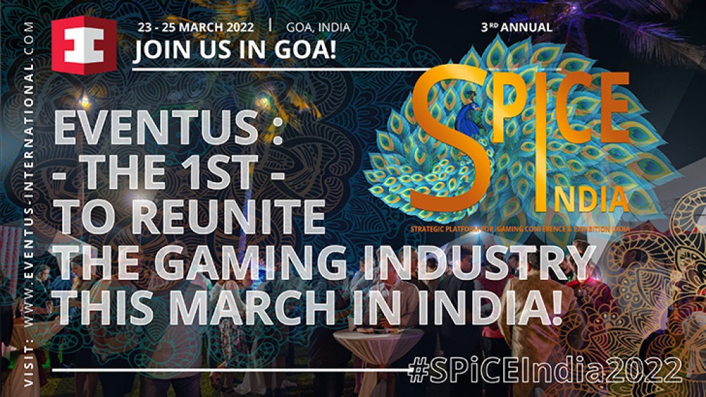 Eventus International Announces Third Edition of SPiCE Gaming Conference