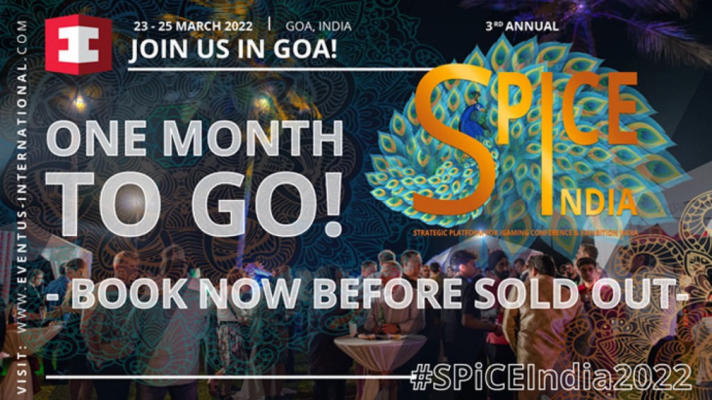 One Month Remaining Until SPiCE India 2022