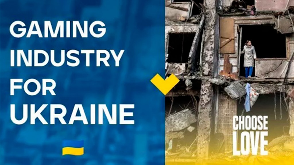 Gaming Industry For Ukraine powers towards £250,000 target