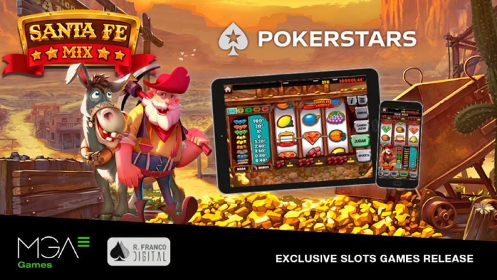 Pokerstars gets the exclusive premiere of Santa Fe Mix from MGA Games and Recreativos Franco