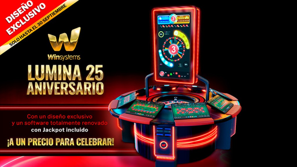 Win Systems revoluciona el mercado español con su nueva ruleta Gold Club 25 Aniversario