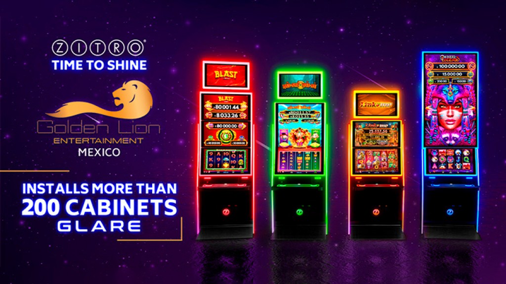 A Great Alliance Between Golden Lion and Zitro to Introduce the Innovative Glare Family in their Gaming Halls