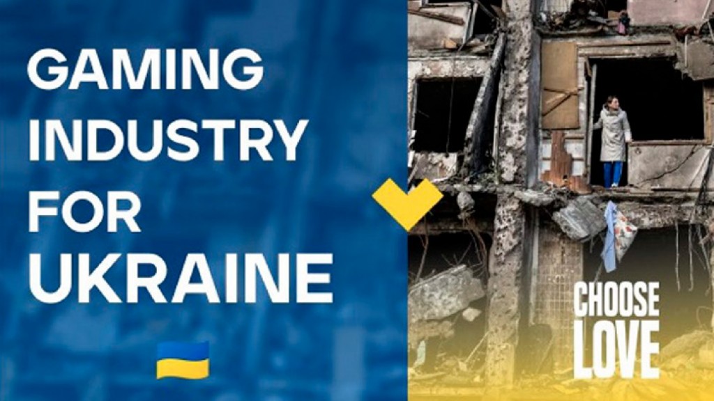 Gaming Industry For Ukraine exceeds £250,000 target