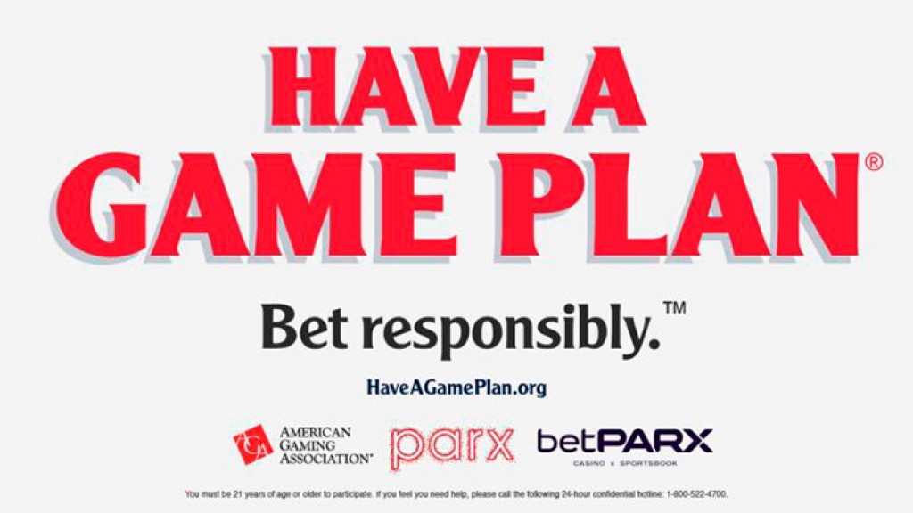 Parx Joins AGA´s Have a Game Plan.® Bet Responsibly.™ Campaign