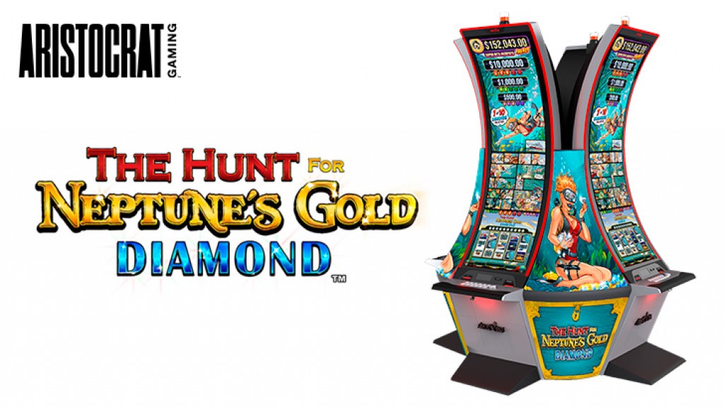 Aristocrat Gaming™ Presents Hunt For Neptune´s Gold Diamond™, An All-new Class II Game