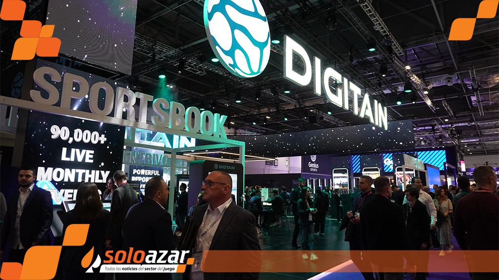 Digitain tuvo su stand más grande en la reciente feria ICE