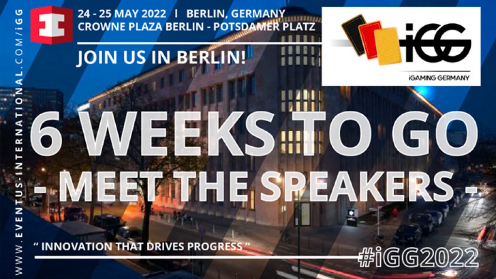 6 Weeks Until iGG 2022 - Meet The Speakers 