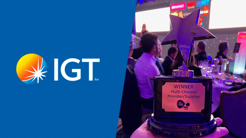 IGT Named ´Multi-Channel Supplier of the Year´ in 2022 International Gaming Awards