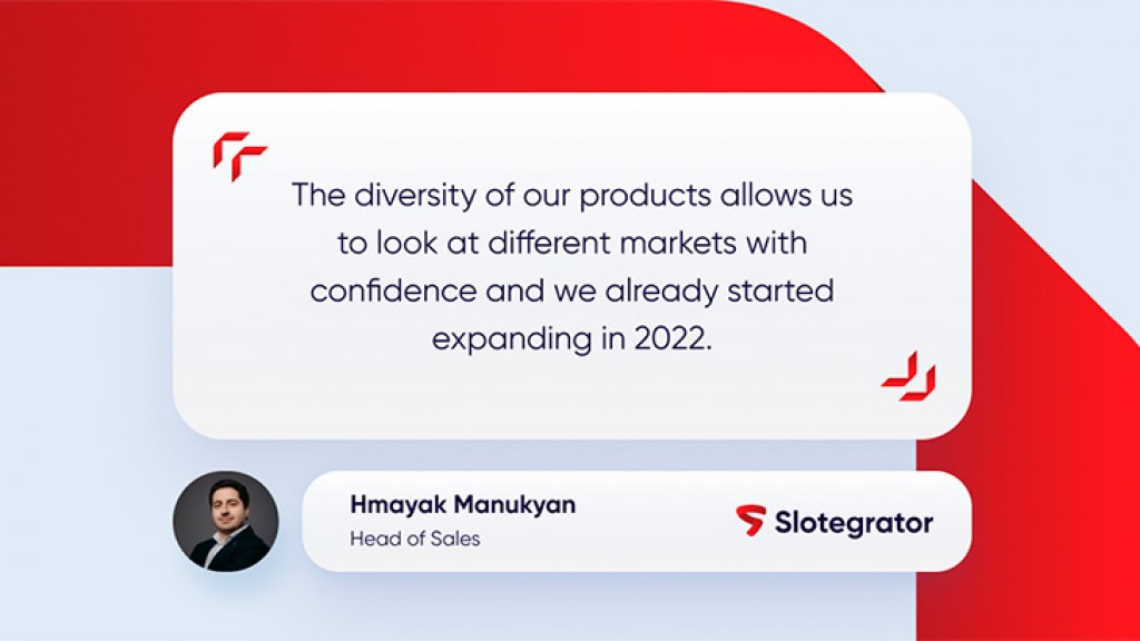 Slotegrator enters new markets — an interview with the head of the sales department