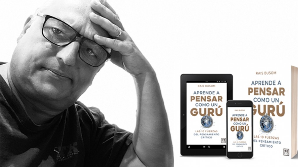 Rais Busom to present his book: ´Learn to think like a guru´ at EXPOJOC 2022