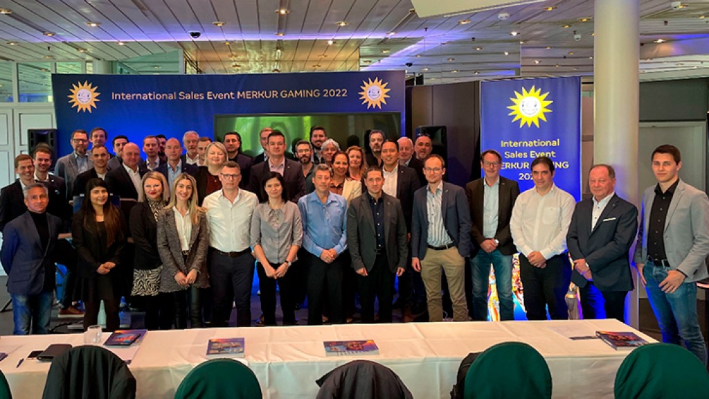 International Sales Event by MERKUR GAMING: From product presentations to personal exchange