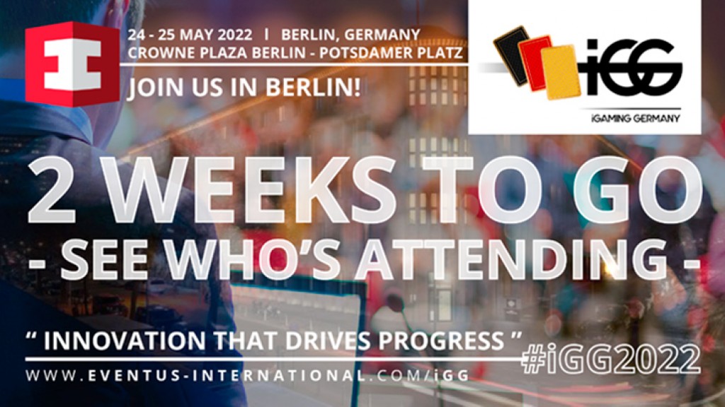 Two Weeks Until iGG 2022