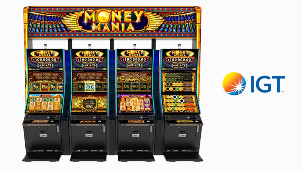 IGT Money Mania Wide Area Progressive Driving Jackpot Excitement in Commercial Gaming Jurisdictions