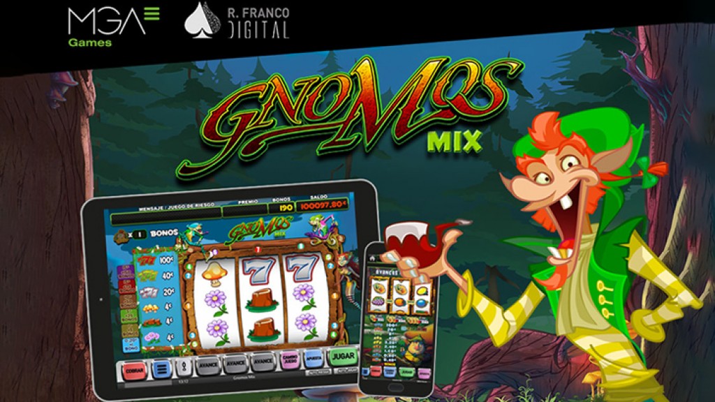The memorable R Franco game Gnomos Mix debuts online with MGA Games 