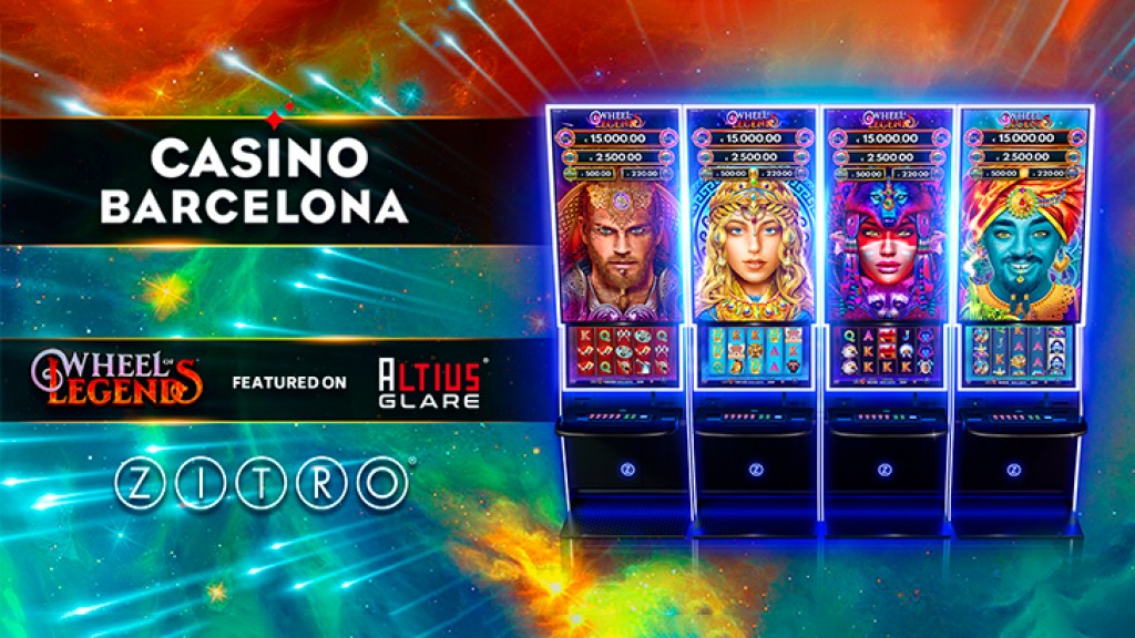 Zitro´s Wheel of Legends Arrives at Casino Barcelona