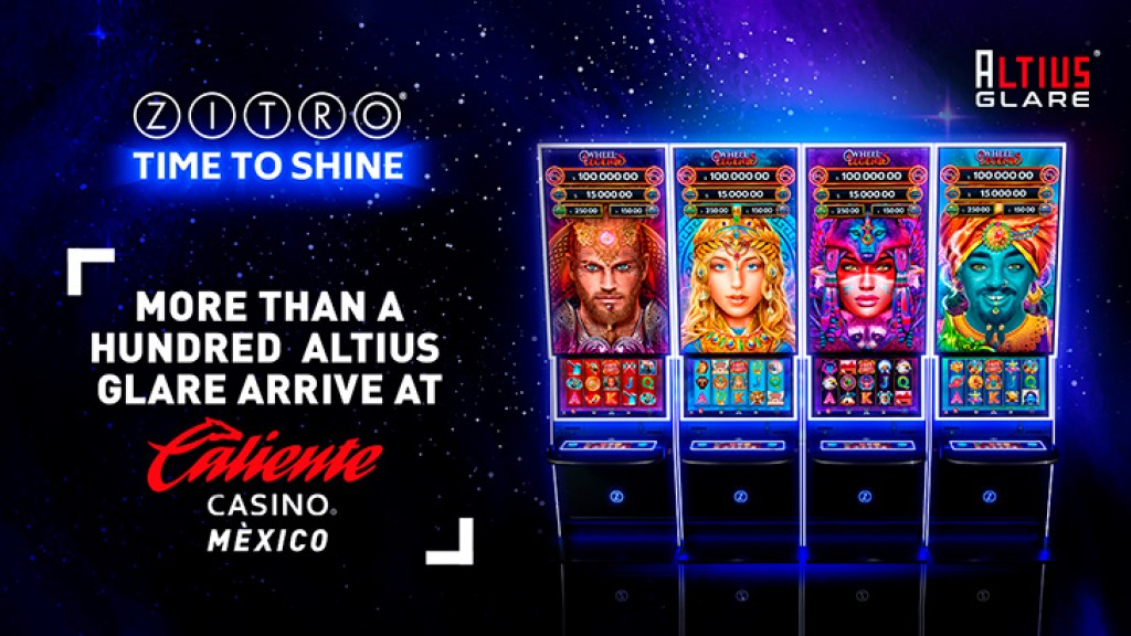 A Hundred of Zitro´s Altius Glare Cabinets Arrive at Mexico´s Caliente Casinos