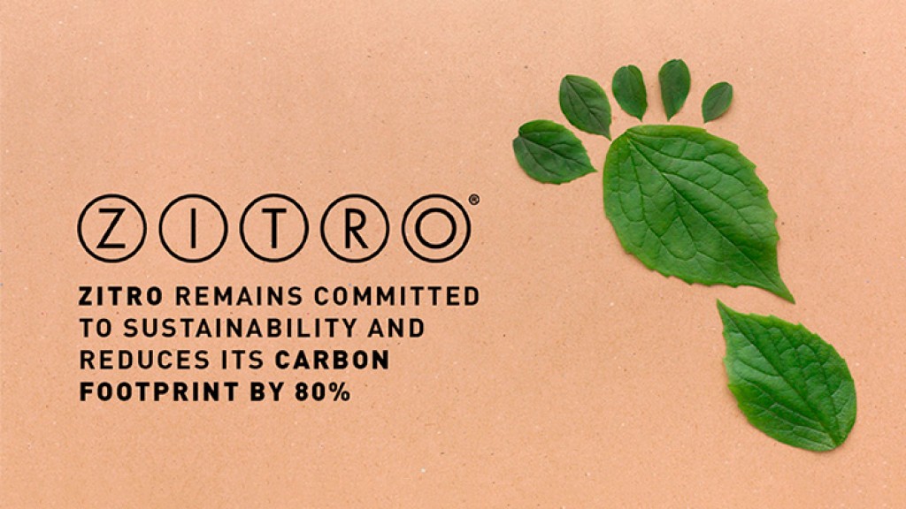 Zitro Remains Commited To Sustainability And Reduces Its Carbon Footprint By 80%