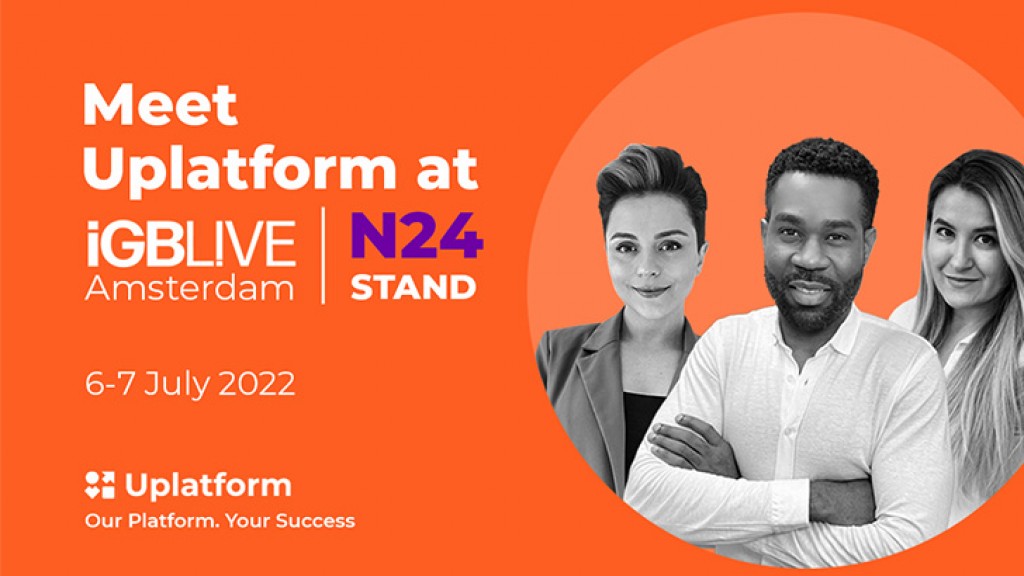 Transform your life in 60 secs with Uplatform at iGB Live! Amsterdam