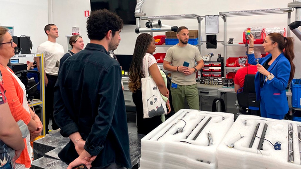 International MBA students visited EGT´s production base