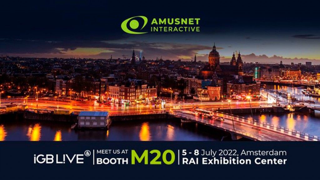 Amusnet Interactive showcases new products at iGB Live 2022