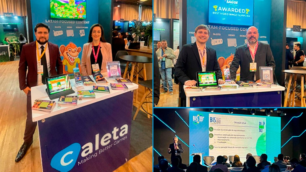 Caleta Gaming enjoyed a successful Brazilian iGaming Summit 2022, exhibiting a range of products to delegates