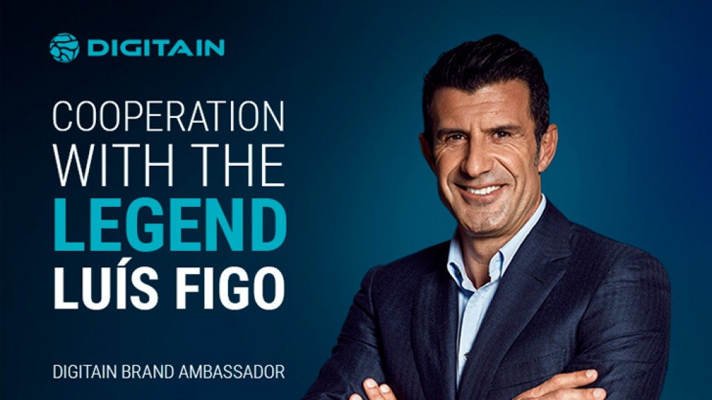 Legendary Luis Figo Joins Digitain as Official Brand Ambassador