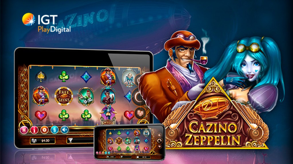 IGT PlayDigital is releasing Cazino Zeppelin in partnership with Yggdrasil