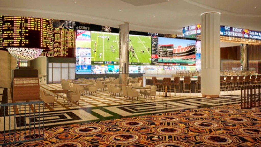 First look at Caesars Sportsbook at Harrah´s Casino