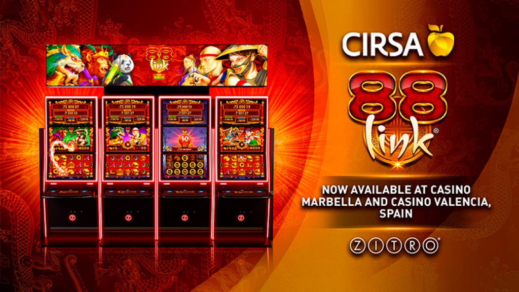 Cirsa Installs Zitro´s Award-Winning 88 Link in Its Casinos