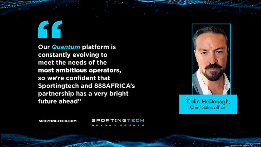 888AFRICA hits the jackpot with Sportingtech