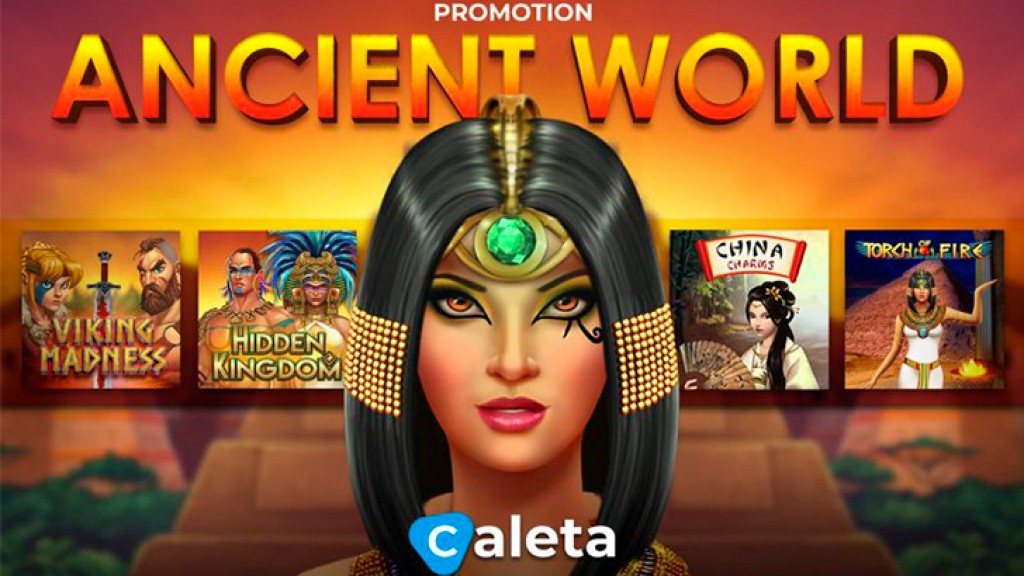 Caleta Gaming presents its August Promotion: Ancient World