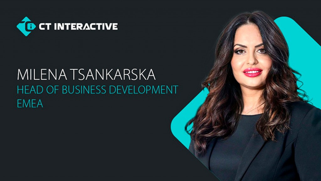 CT Interactive presents Its team: Milena Tsankarska, Head of Business Development EMEA