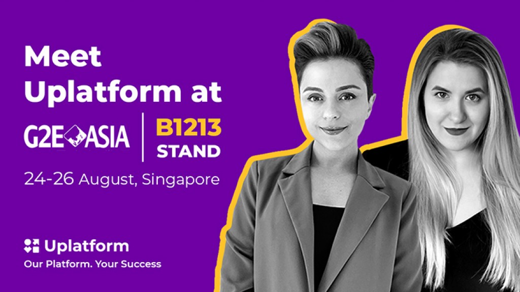 Meet Uplatform at G2E Asia 2022 