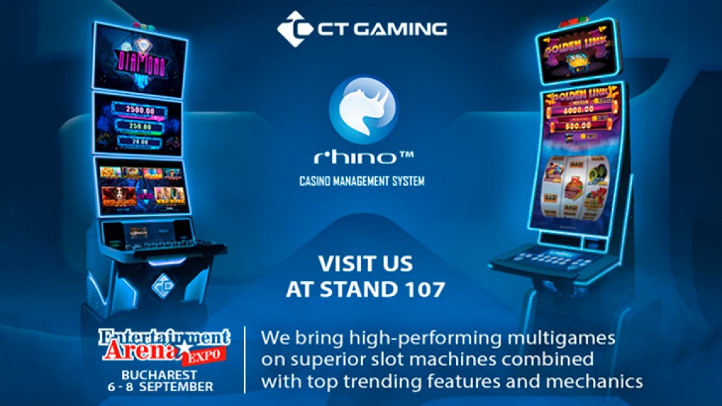 CT Gaming presents a new slot machine and Jackpot at EAExpo in Romania