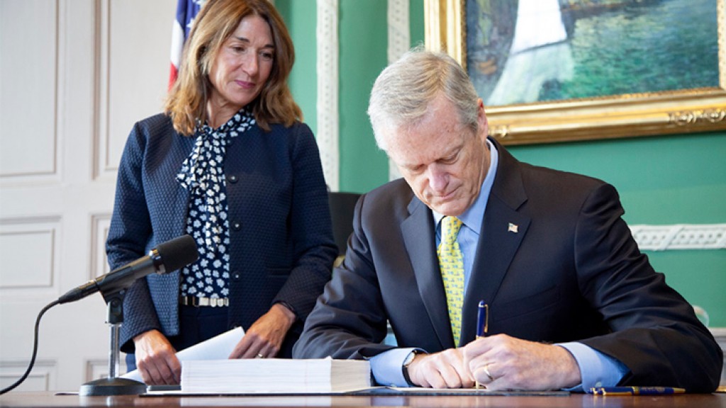 Gov. Baker signs law making sports betting legal in Massachusetts