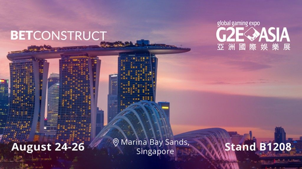 BetConstruct attends G2E Asia Singapore
