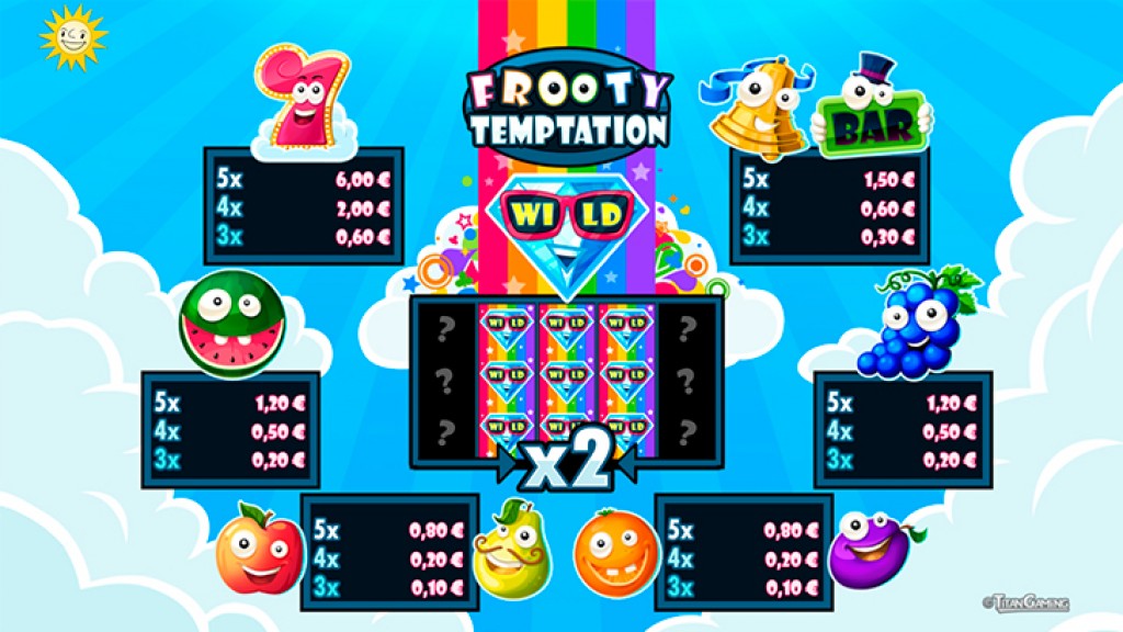 Colourful MERKUR fruit cocktail from edict eGaming