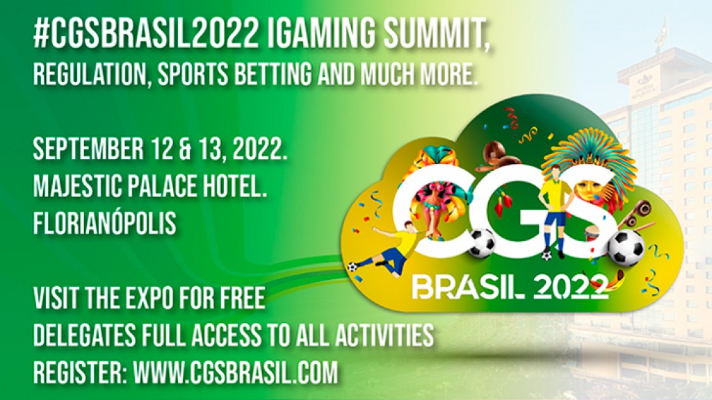 CGS BRASIL 2022: The best iGaming ecosystem will be lived in CGS Brasil 2022